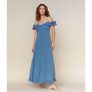 Christy Dawn The Helina silk maxi Dress Medium